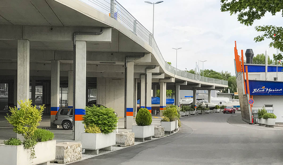 Hafen ULTRAMARIN Kressbronn-Gohren – Parkdeck zweigeschossig