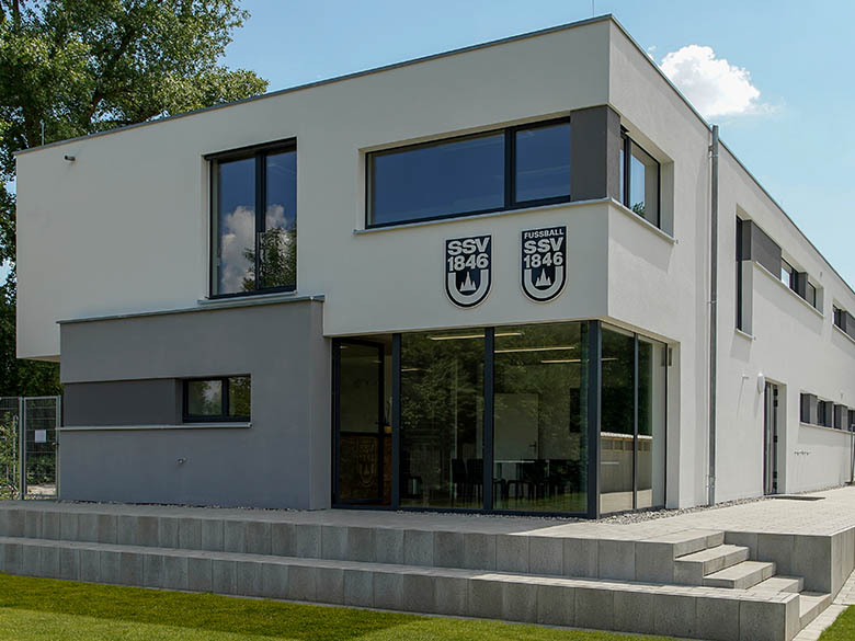 Casa Nova GmbH Ulm – SSV Ulm 1846 e.V. Umkleidegebäude