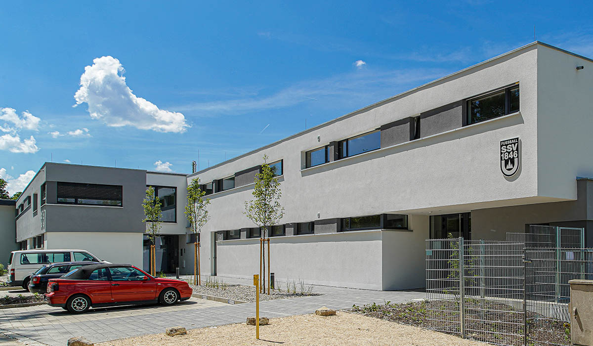 Casa Nova GmbH Ulm – SSV Ulm 1846 e.V. Umkleidegebäude