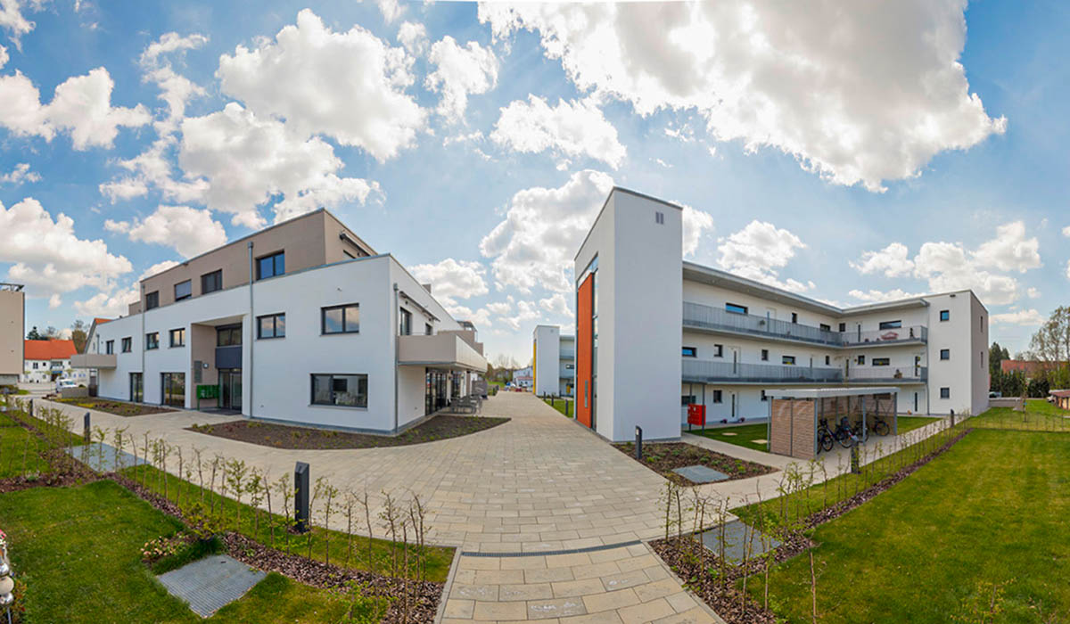 Allengerechtes Wohnen Burgrieden – 3 Wohngebäude mit Tiefgarage