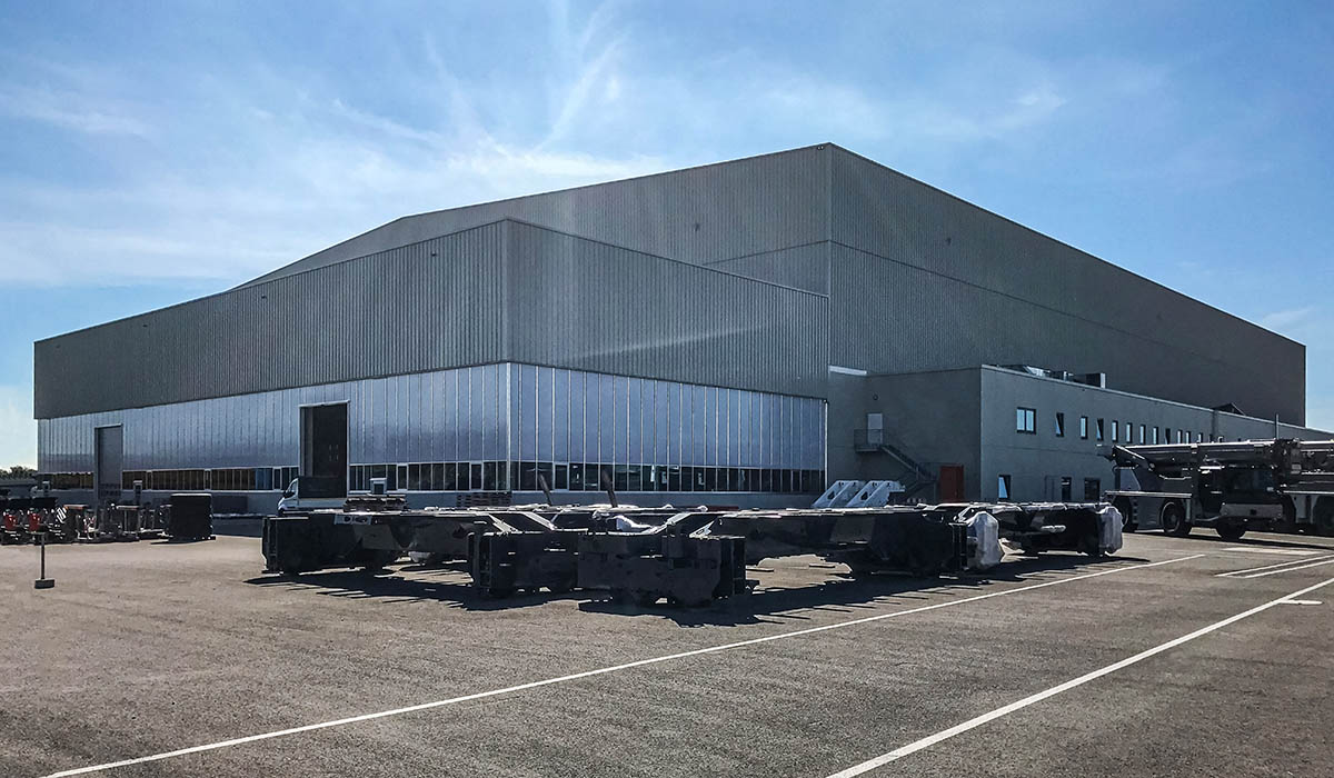 Liebherr GmbH Ehingen – Produktionshalle