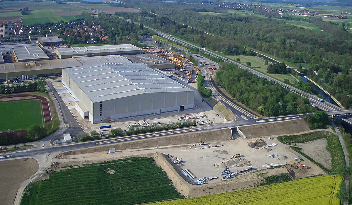 Liebherr GmbH Kirchdorf – Produktionshalle