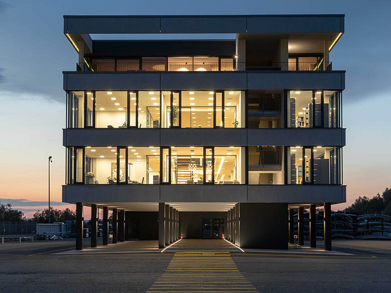 Inter-Protect GmbH /Süd-Planken GmbH Laupheim – Verwaltungsgebäude