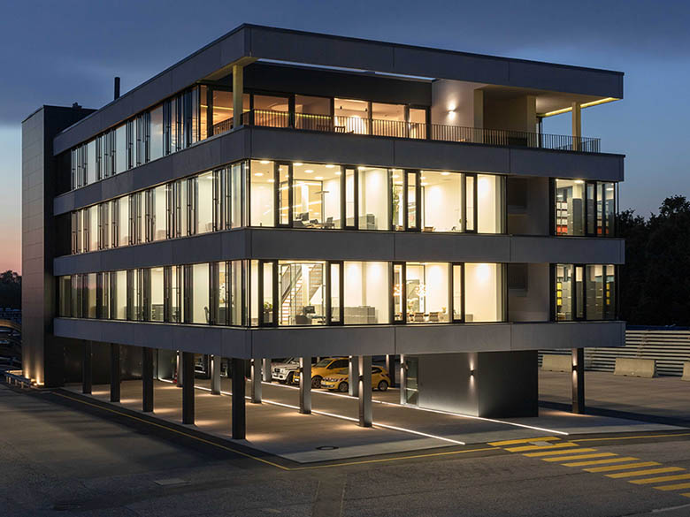 Inter-Protect GmbH /Süd-Planken GmbH Laupheim – Verwaltungsgebäude