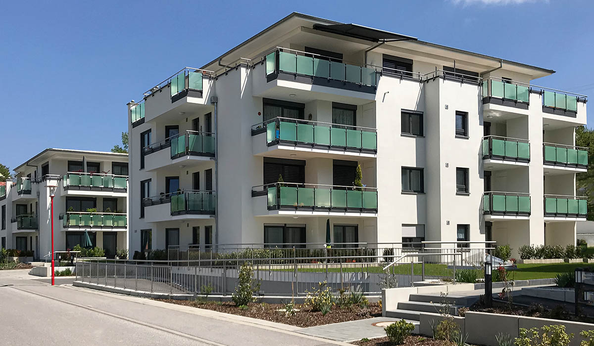 Wohnanlage Imhof – Mittelbiberach – 3 Mehrfamilienhäuser mit Tiefgarage