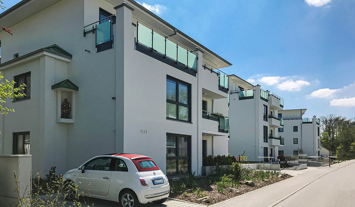 Wohnanlage Imhof – Mittelbiberach – 3 Mehrfamilienhäuser mit Tiefgarage
